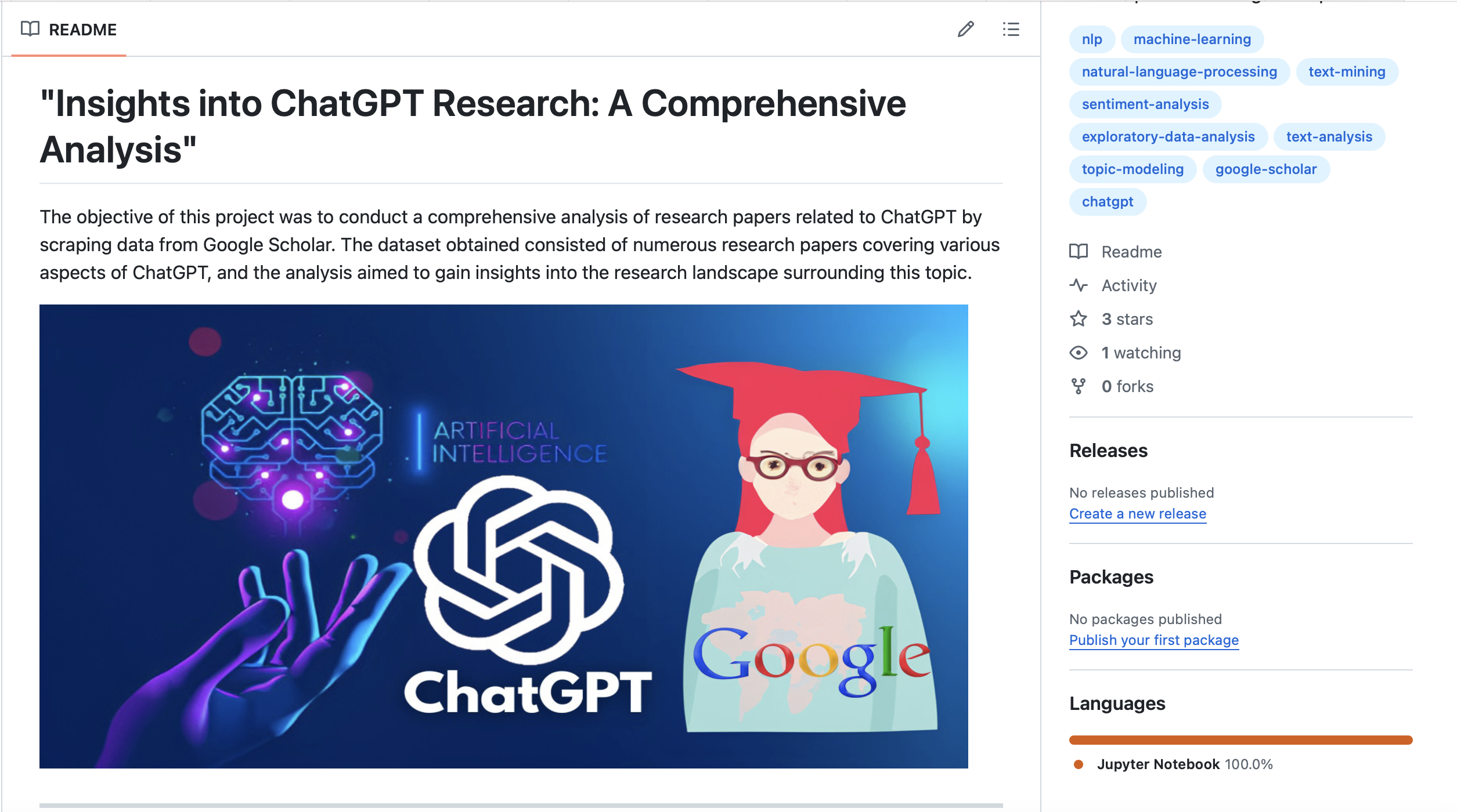 NLP/ML: Insights into ChatGPT Research