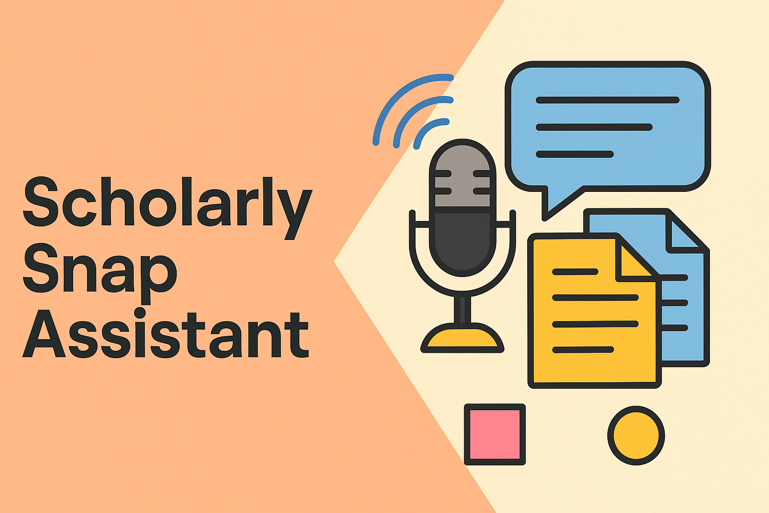 AI-Powered Web App: Scholarly Snap Assistant